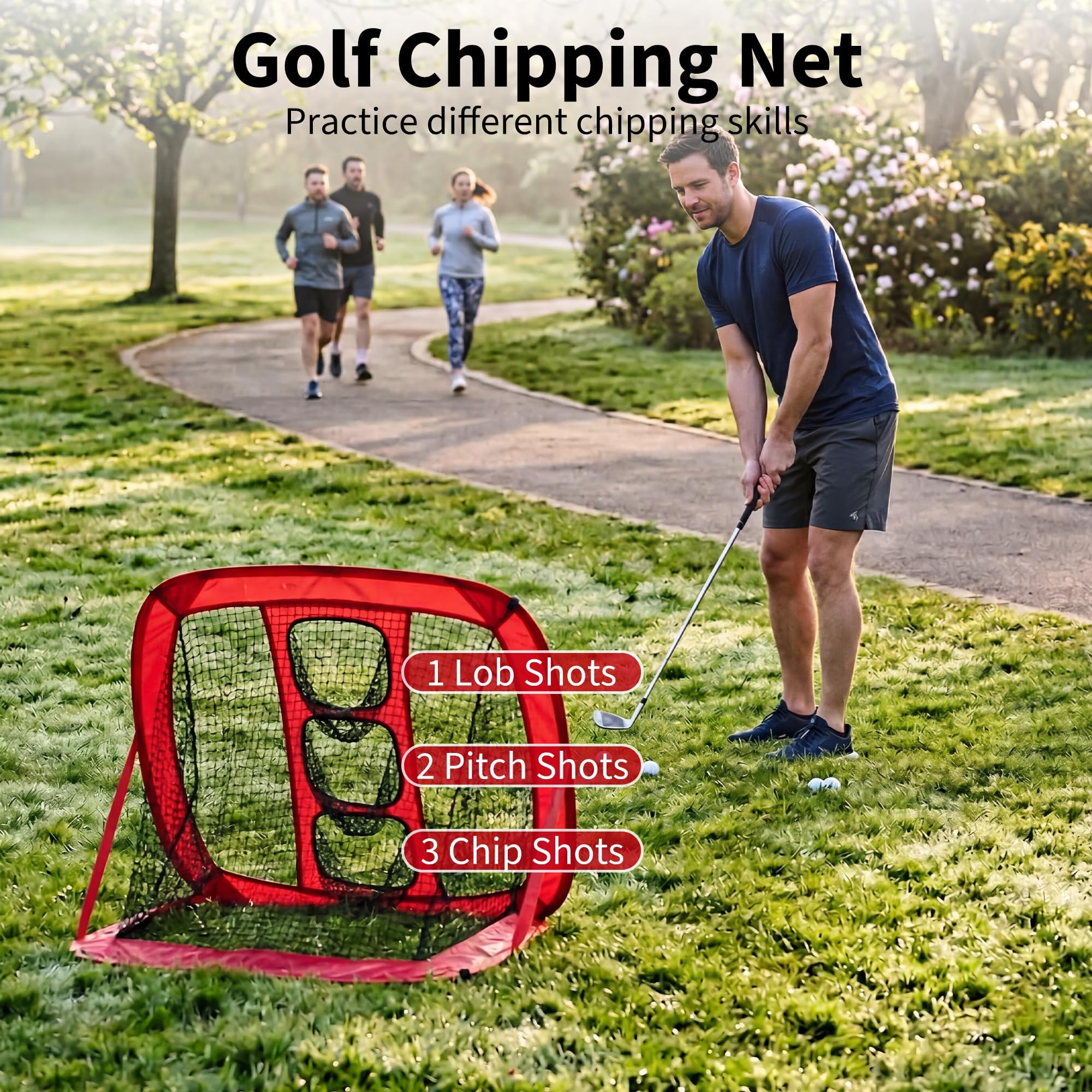 Campo de entrenamiento de golf portatil en jardin exterior Garvee